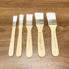 匿名発送✨ 多用途刷毛 5サイズセット ペイント刷毛 ペンキブラシ 水彩画