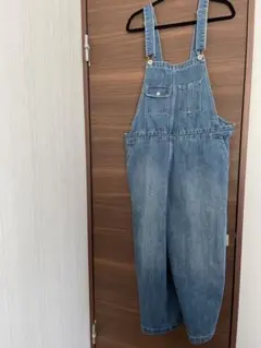 《お値下げしました》ワイドサロペット サロペットパンツ レディース 綿