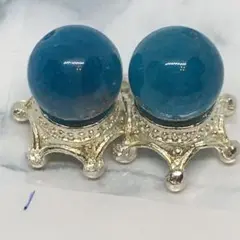 サマーセール✨️ブルーアパタイト✨️9mm✨️2粒set✨️①～ネガティブさよなら～