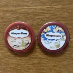 ハーゲンダッツ オリジナル缶バッチ 2点おまとめ