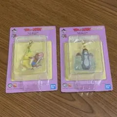 トムとジェリー　一番くじ　フィギュアチャーム　F賞　トム　　ジェリー