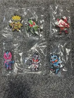 レジェンドライダーカプセルラバーマスコットセット