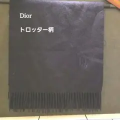 Diorトロッターマフラー ネイビー(クリーニング済み)