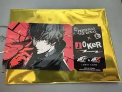 P5R ペルソナ5 アモカフェ ジョーカー 主人公 チケット風ステッカー