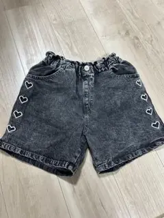 apres les coursデイジー・ハート刺繍ショートパンツ　140