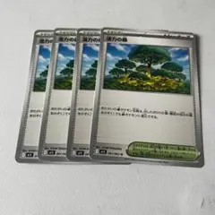 ポケモンカード　活力の森　4枚