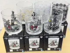 キングダムハーツ　一番くじ　F賞　グラス　全種セット