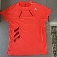 【美品】adidas ランニング　半袖シャツ