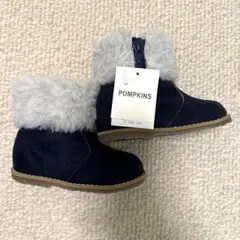 POMPKINS キッズ　ブーツ　13cm 紺色