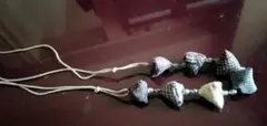 古代裂を使ったネックレス