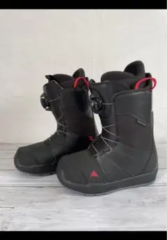 美品!BURTON 25.5cm 黑赤 スノーボード ブーツ 送料込み!