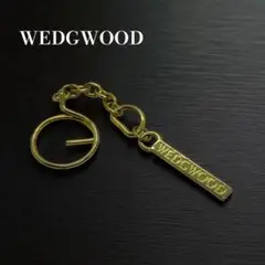 WEDGWOOD ウェッジウッド ゴールドロゴチャーム キーホルダー