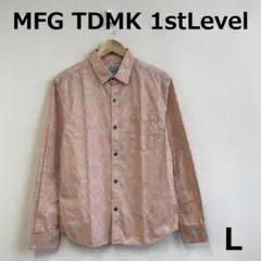 値下　A1010A05【MFG TDMK 1stLevel】総柄シャツ