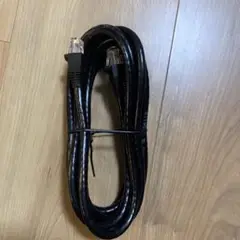 LANケーブル RJ-45 コネクタ付き 黒