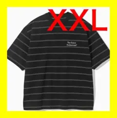 ENNOY PANEL BORDER S/S T-SHIRT XXL BLACK