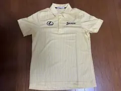 Srixon ストライプイエローシャツ
