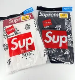 Hanes Supreme ボクサーブリーフ 2枚セット Lサイズ