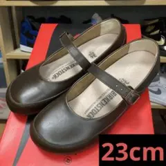 希少 ビルケンシュトック リズモア ブラウン フラットシューズ ストラップ 完売