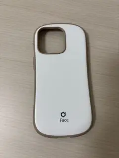 iFace iPhoneケース ホワイト/ベージュ　16Pro