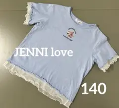 JENNI love Tシャツ 140 フリル レース 半袖 ジェニィラブ