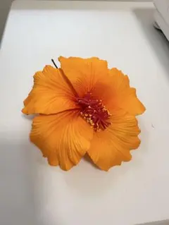 ハイビスカスピック(オレンジ)