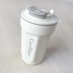 316ステンレス鋼製コーヒー保温マグ 450ml 保温保冷 ホワイト