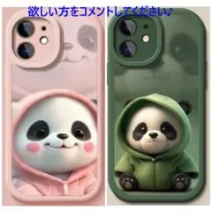 可愛いiPhoneケース　パンダ柄　iPhone14　アイフォン14　FG58