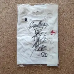 ヤクルトスワローズ　伊藤智仁投手　直筆サインＴシャツ