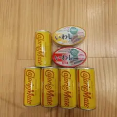 非常食セット カロリーメイトドリンクカフェオレ・魚缶詰め