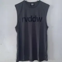 未使用品　reversal rvddwロゴ タンクトップ XL グレー
