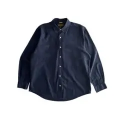 【希少】90s ティンバーランド 無地リネンコットン長袖シャツ Lサイズ