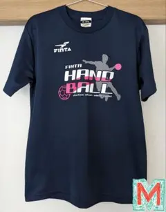 FINTA ハンドボールTシャツ Mサイズ ネイビー フィンタ ハンドボール