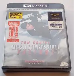 ミッション:インポッシブル フォールアウト 4K ULTRA HD+ブルーレイ…