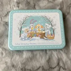 ダッフィーフレンズ　ディズニー　東京ディズニーシー　空き缶　チョコレート缶