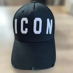 DSQUARED2 ICONキャップ ブラック