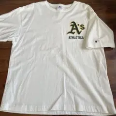 MLB A's Tシャツ XL ホワイト