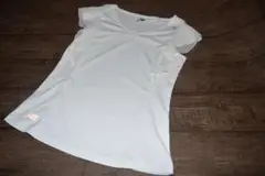 New Balance Vネック Tシャツ ホワイト　S