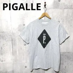PIGALLE ピガール メンズ ロゴプリントT Tシャツ M グレー