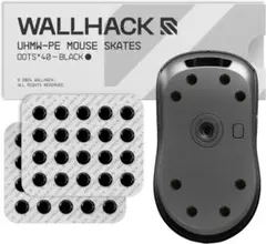 【新品】WALLHACK UHMW-PE マウスソール ドットタイプ