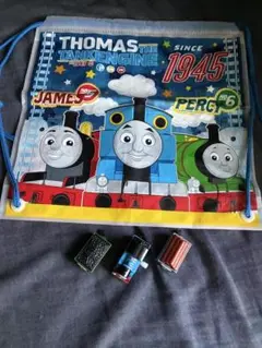 トーマス　トーマス達とナップザックのセット