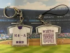 【関東第一】第107回全国高校野球選手権大会記念キーホルダー【他の学校も可能】