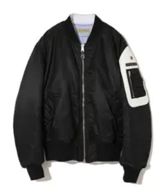 黒板ゴローアンダーカバー☓フラグメント MA-1 undercover UNDERCOVER - Undercover Fragment AFFA MA-1 黒 オリジナルの