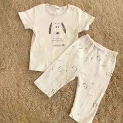PEANUTS ピーナッツ スヌーピー パジャマ 上下 セット 半袖 夏用 90