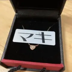 Maki ネックレス ハート ピンクゴールド K10