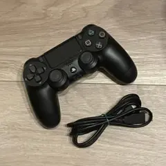 ケーブル付き‼︎ PS4 デュアルショック4 純正品　ワイヤレスコントローラー★