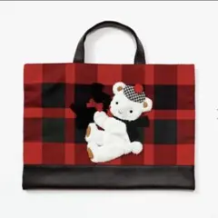新品未使用　ファミリア　VIP限定　本革手刺繍バッグ