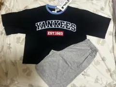 ★新品★140 半袖パジャマ ヤンキース ルームウエア YANKEES MLB