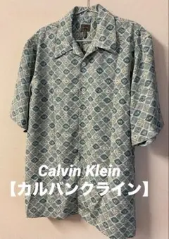 【美品‼︎】Calvin Klein【カルバンクライン】半袖幾何学模様Sサイズ