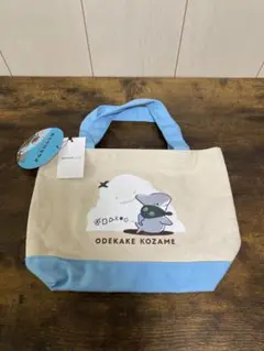 おでかけ子ザメ　トートバッグ　ミニトートバッグ　ランチバッグ　サメ
