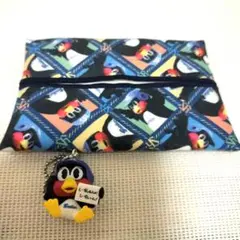 美品☆　つば九郎のキーホルダー&ティッシュケース